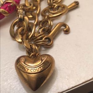 Juicy Couture Bracelet with 3 Juicy Charms
